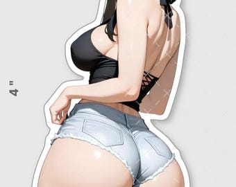Spy wife  waifu vinyl sticker