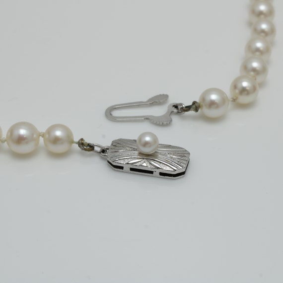 Mikimoto pearl deals necklace 18