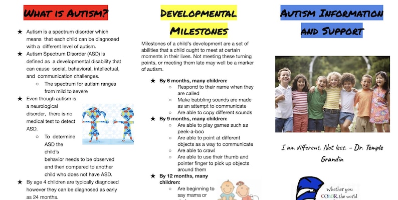 Understanding Autism – Printable PDF - Etsy