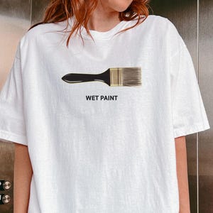 Nassfarbe T-Shirt / Künstler Maler Kreatives Handwerk Design Malerei Grafik Kunst Versorgung ästhetik / Comfort Colors® Unisex Geschenk Shirt
