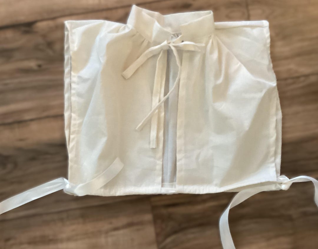 Elizabethan Partlet Renaissance Partlet, Tan Cotton, Ruff, Victorian ...