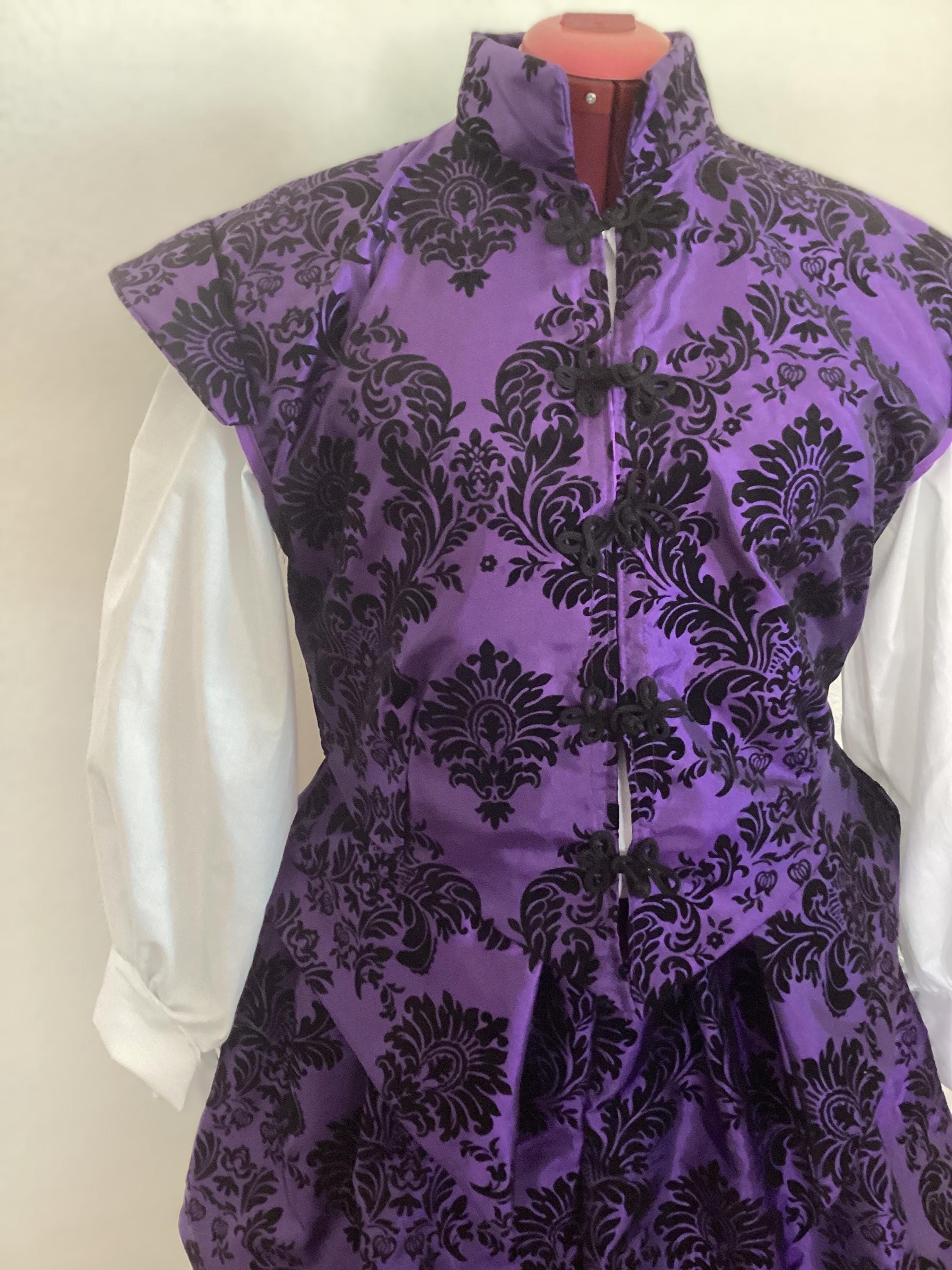 Elizabethan Renaissance Tudor Shakespearean Sleeveless Doublet Slops ...