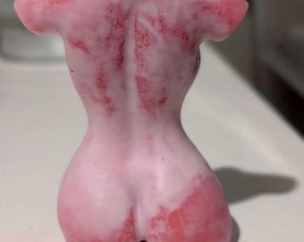 3.8 oz Naked Woman Mold  | Customizable Color & Scent Made to Order