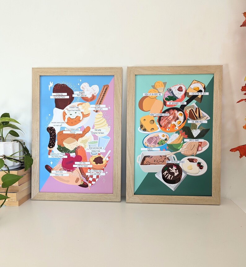 Studio Ghibli Food Print // Spirited Away // Howl’s Moving Castle // My Neighbor Totoro image 5
