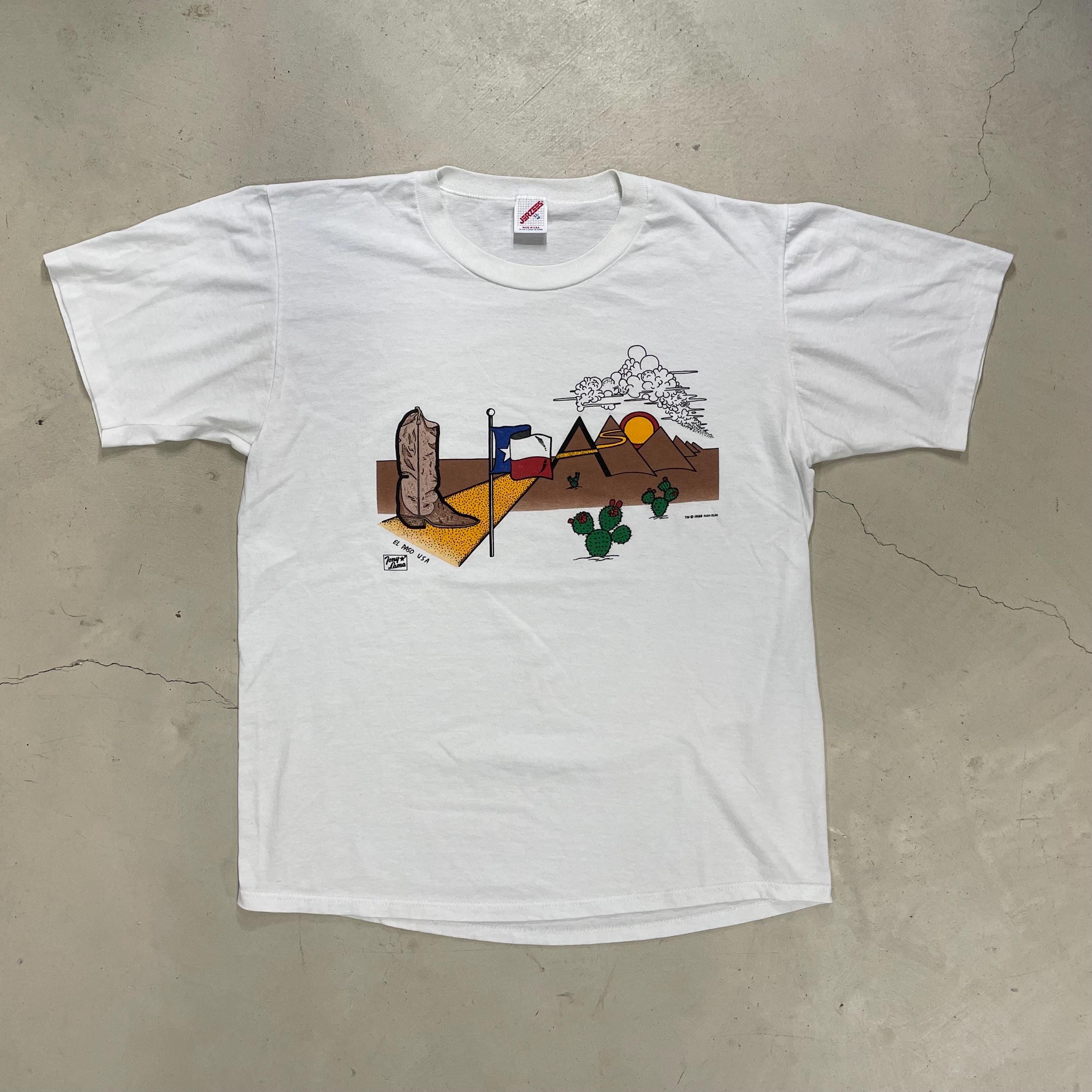 Tony Lama, Tony Lama El Paso Cowboy Boots 1988 Vintage T-shirt - X-Large - Made in USA
