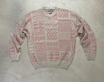 Vintage 1990s Knit Sweater - L