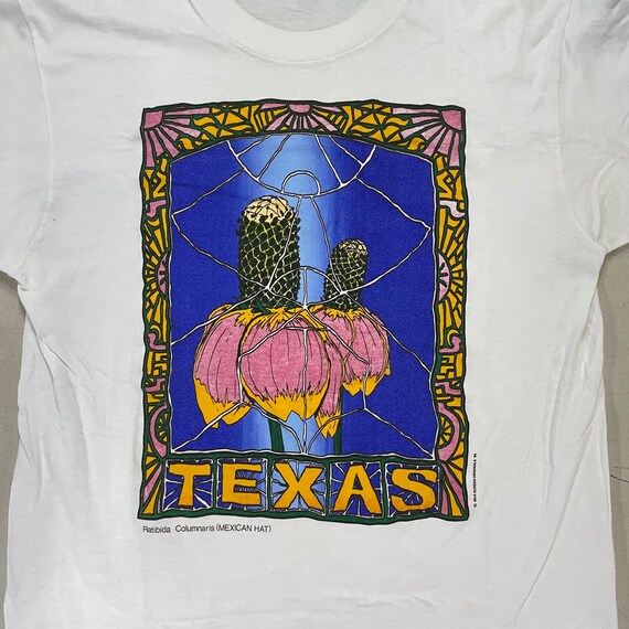 house on the hill S/S Tee（Flower）　90cm Vintage 90s Texas Flower Graphic T-shirt - M - Etsy