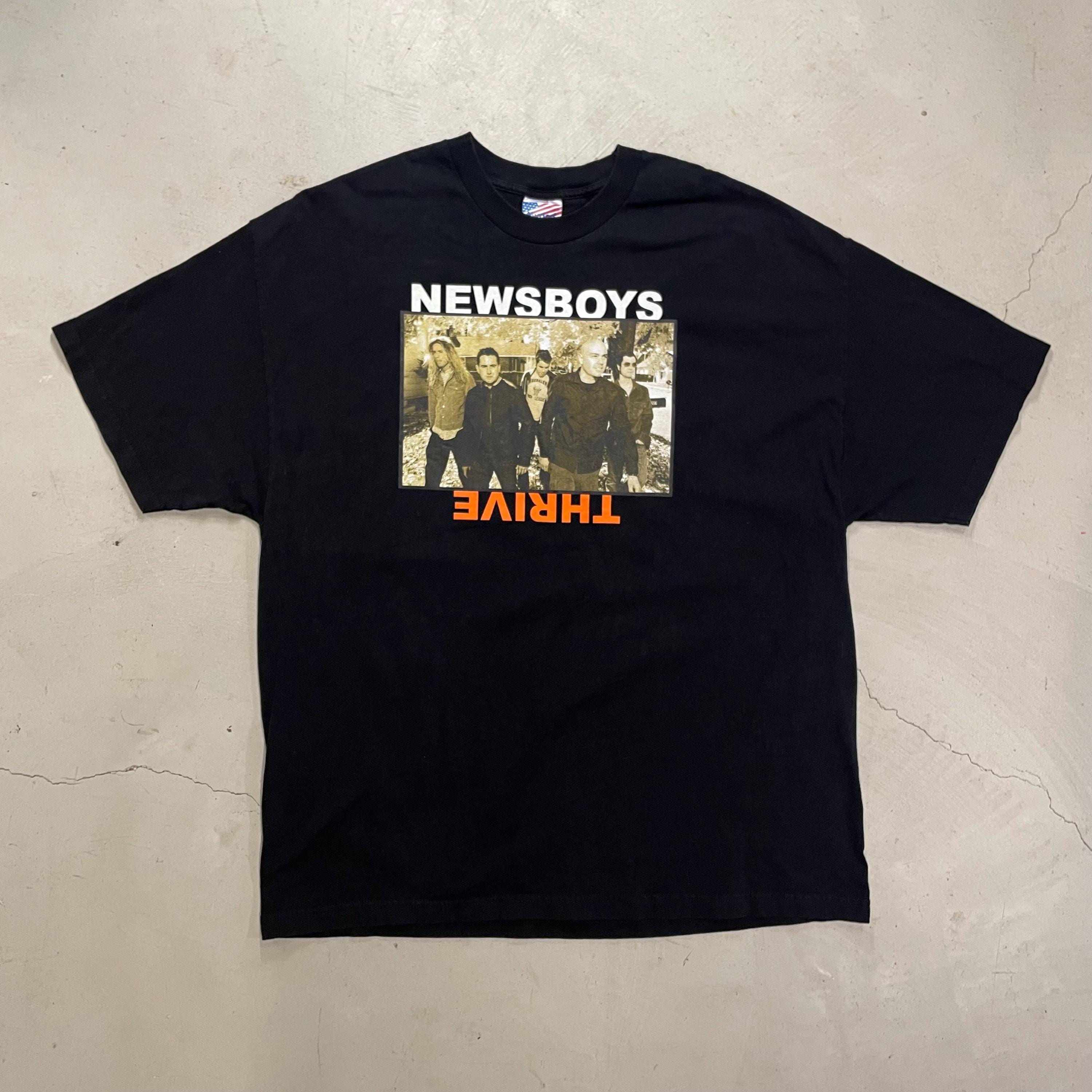 Vintage Y2K Newsboys 2002 Thrive - Concert Tour T-shirt - XXL - Etsy