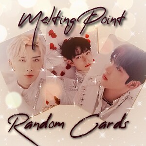 Melting Point photocard 4-pack