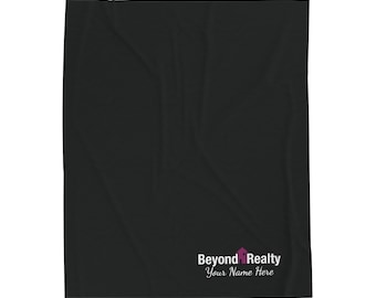 Custom - Velveteen Plush Blanket