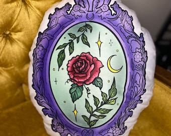 Victorian Rose Cameo Fantasy Plushie