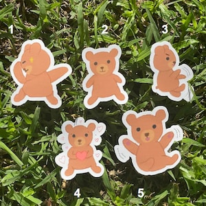 Teddy bear stickers!