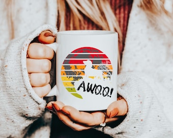 Dachshund Awoo Coffee Mug: Wiener Dog Lover Gift