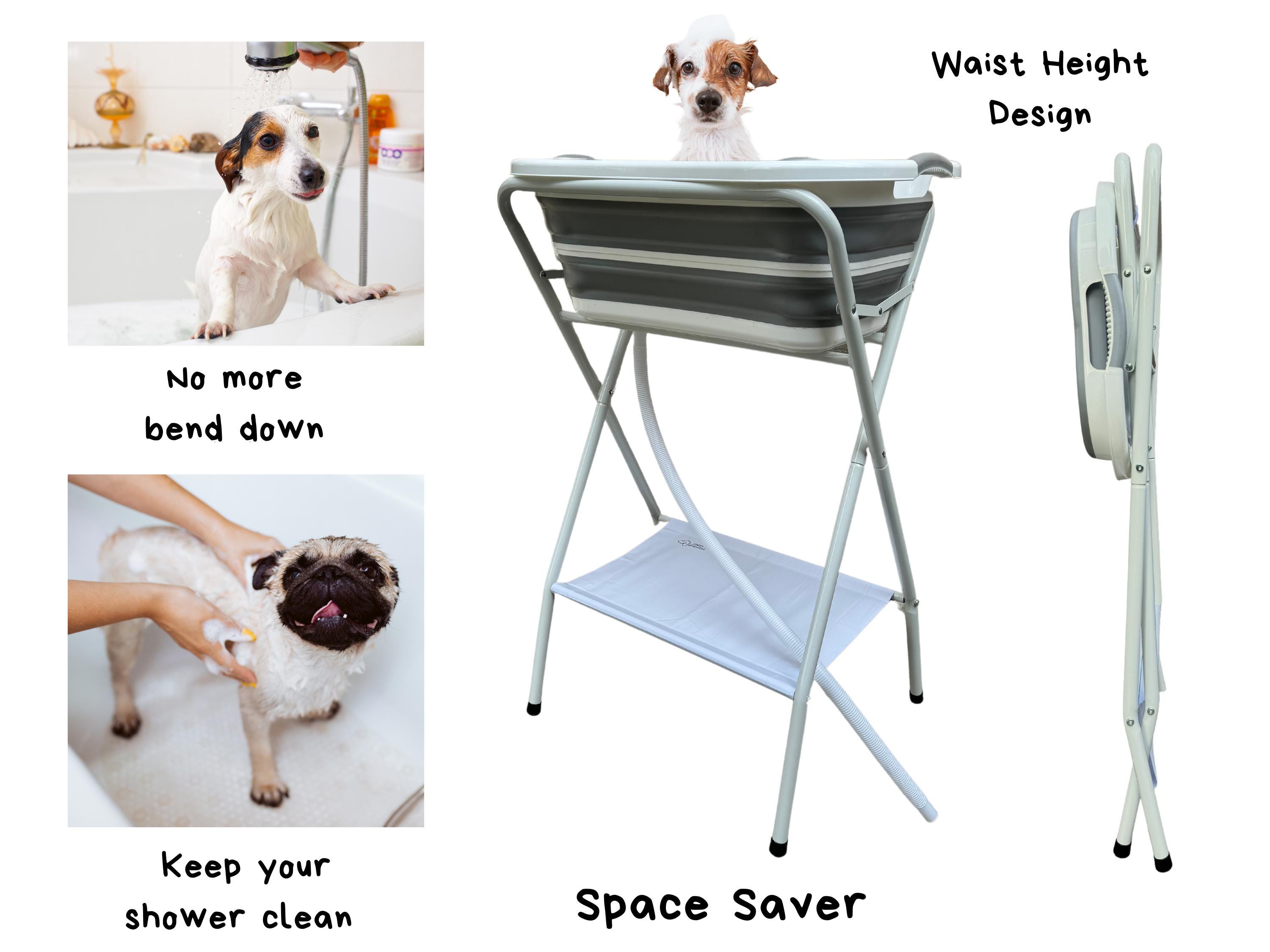 Fresh Look at Collapsible Pet Bathtub Bathtub With Stand Foldable Dog Washing