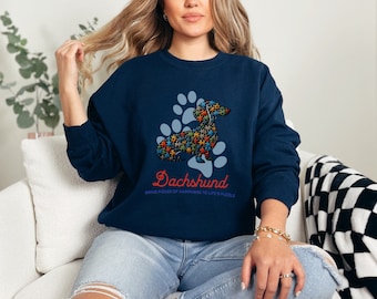 Dachshund Mom Sweatshirt: Cozy Doxie Lover Gift