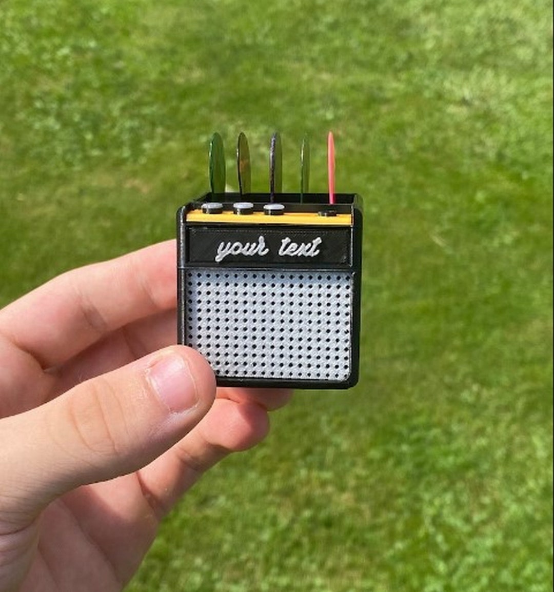 Guitar Pick Stand Guitar Pick Display Etsy