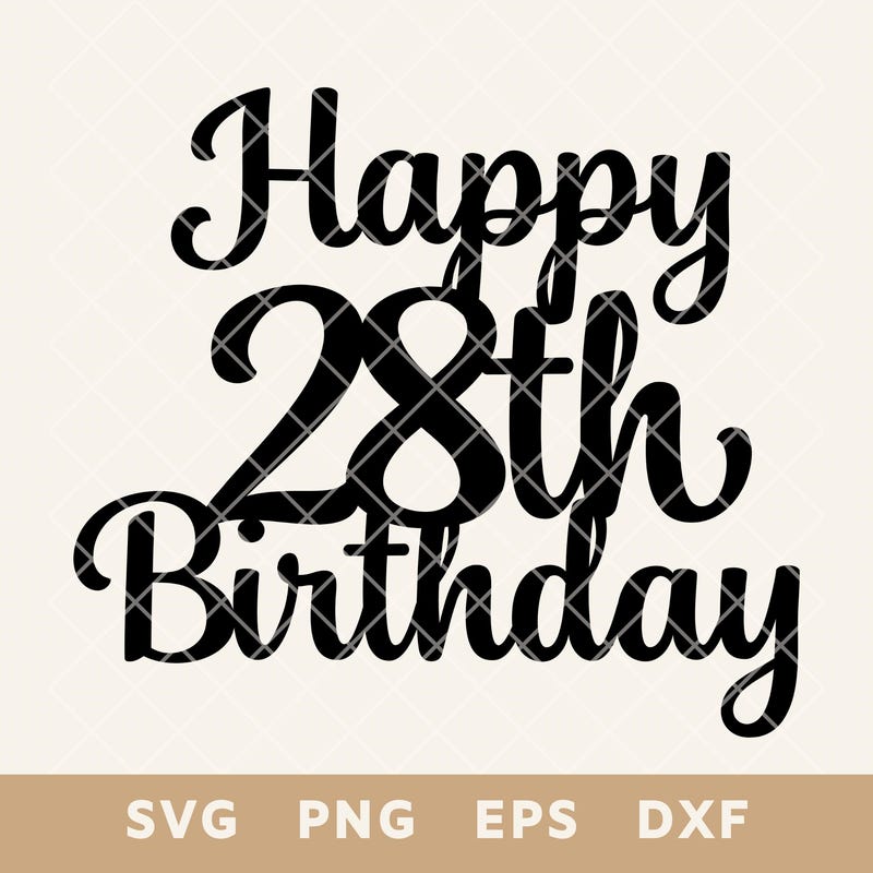 28th Birthday - Etsy