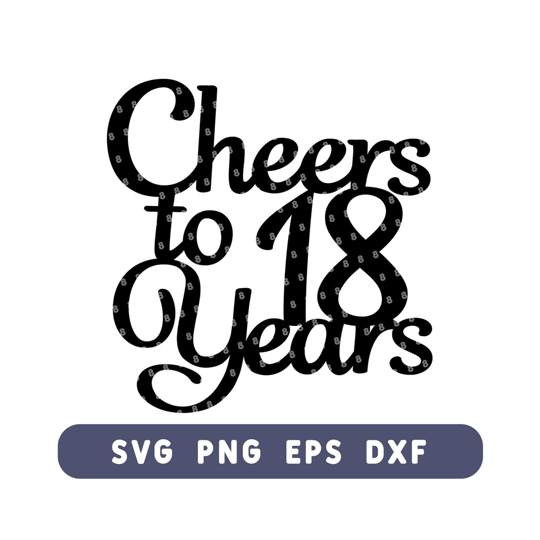 Tortenaufsatz Zum 18. Geburtstag – Schwarzer Glitzer, '18 & Fabulous', Kuchendekoration