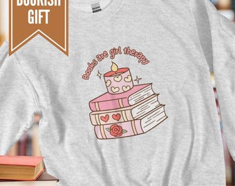 Bücherwurm Süßes Sweatshirt, Buch-Liebhaber-Geschenk, Gemütliches Bücherwurm Rundhalsausschnitt, Literarisches Sweatshirt, Leserästhetik, BookTok-Bekleidung, Unisex-Sweatshirt.