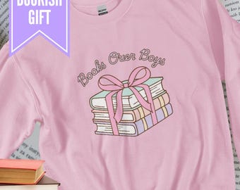 Bücherwurm Süßes Sweatshirt, Buch-Liebhaber-Geschenk, Gemütliches Bücherwurm Rundhalsausschnitt, Literarisches Sweatshirt, Leserästhetik, BookTok-Bekleidung, Unisex-Sweatshirt.