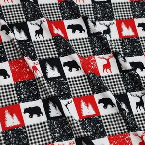 DBP Plaid Patchwork Wilderness by the Yard