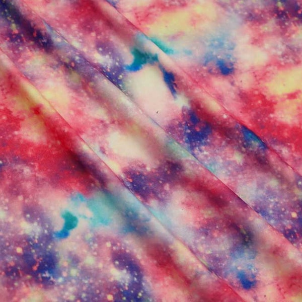 DBP Pink and Purple Galaxy Tie Dye by the Yard