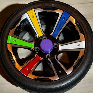 エボリューションゴルフカートホイールアクセサリー - 3Dプリント