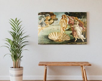 Botticelli's Birth of Venus Print – Renaissance Wall Art
