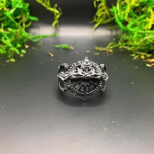 Noctis’s Ring of the Lucii - Inspired Replica Handmade Resin 3D Printed Ring | Final Fantasy XV Collectible