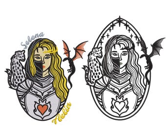 Aelin Galathynius Stickdatei – Thron aus Glas – Sarah J Maas – Fantasy Heldin