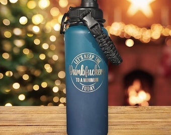40oz Personalized Insulated Stainless Steel Water Bottle