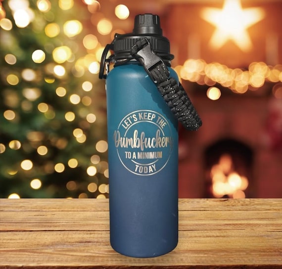 40oz Personalized Insulated Stainless Steel Water Bottle
