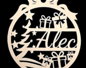 Personalized Name Ornament