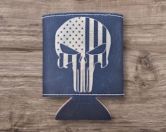 Personalized Leather Koozie