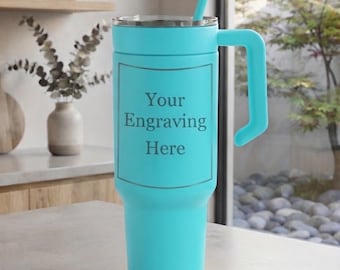 40oz Personalized Stainless Steel Tumbler