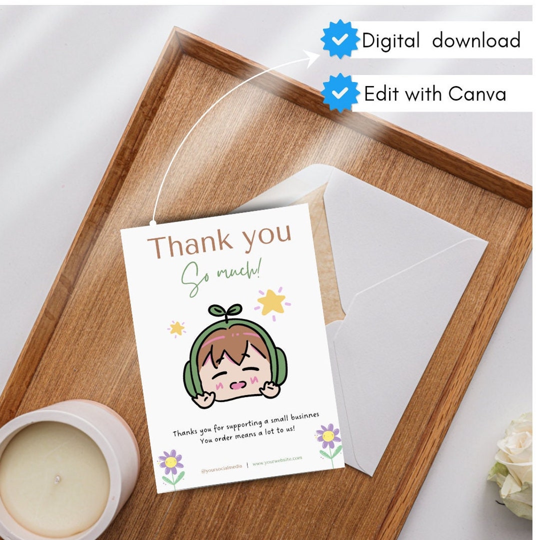 Thank You Cards Cute Printable - Il 1080xN.5824707815 N7tv 
