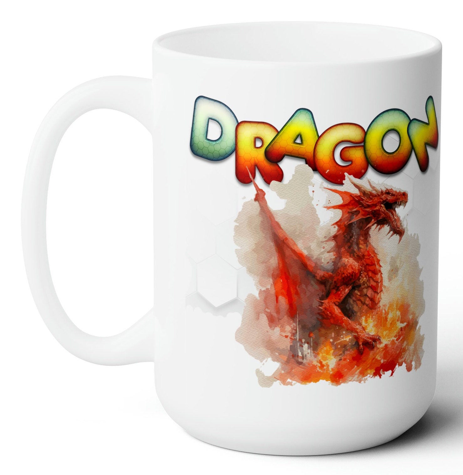 Year of the Dragon Coffee Mug 11oz Chinese Dragon Mug, Coffee Cup ...