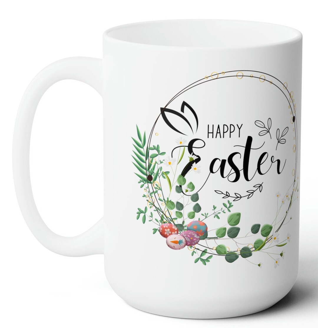Happy Easter Gifts, Bunny Gift for Woman, Easter Mug Ceramic Mug ...