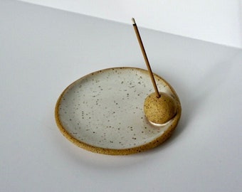 MADE TO ORDER Incense Burner - Incense Stick Holder, Stoneware Incense Holder, Ceramic Incense Burner, Home Decor, Pottery
