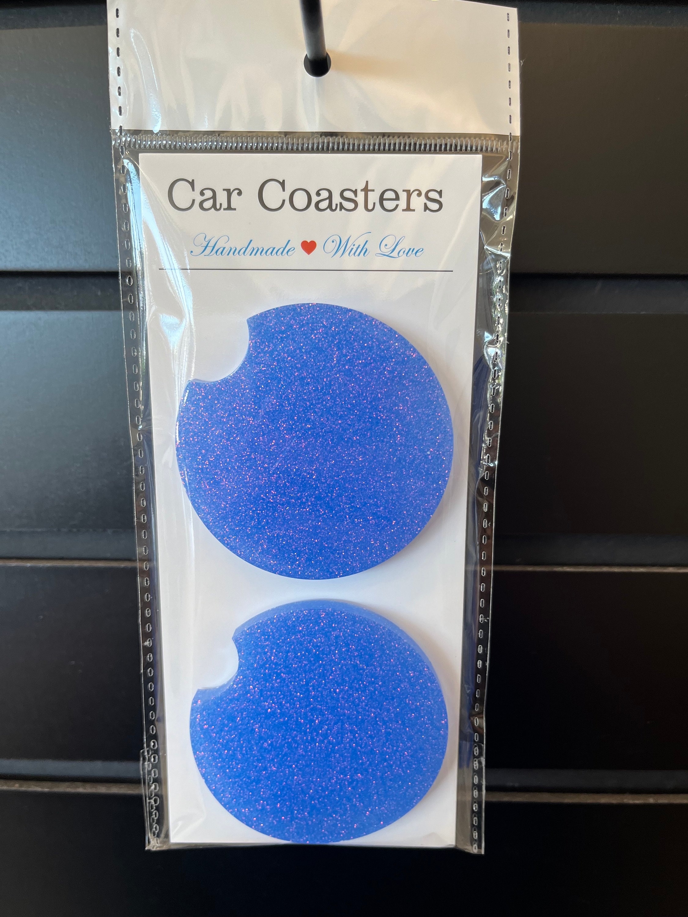 Blue Raspberry Car Coasters Set of 2 - Etsy