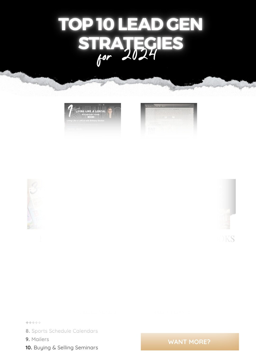 Top 10 Lead Generation Strategies - Ideas ONLY - Etsy