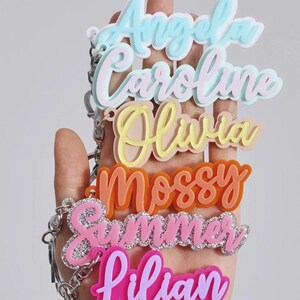 custom name keychain