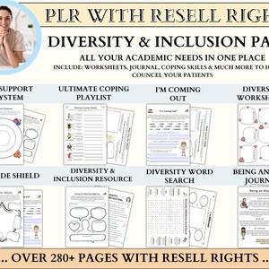 Set of Diversity And Inclusion Posters, School Counselor Office Decor, Inclusive Poster, Diversity Classroom Poster, Inclusion Matters