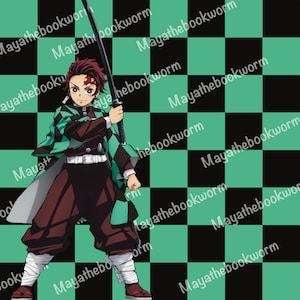 Tanjiro Haori - seamless cosplay fabric pattern - DIGITAL ONLY