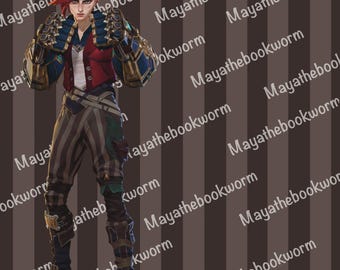 Vi Trousers - seamless cosplay fabric pattern - DIGITAL ONLY