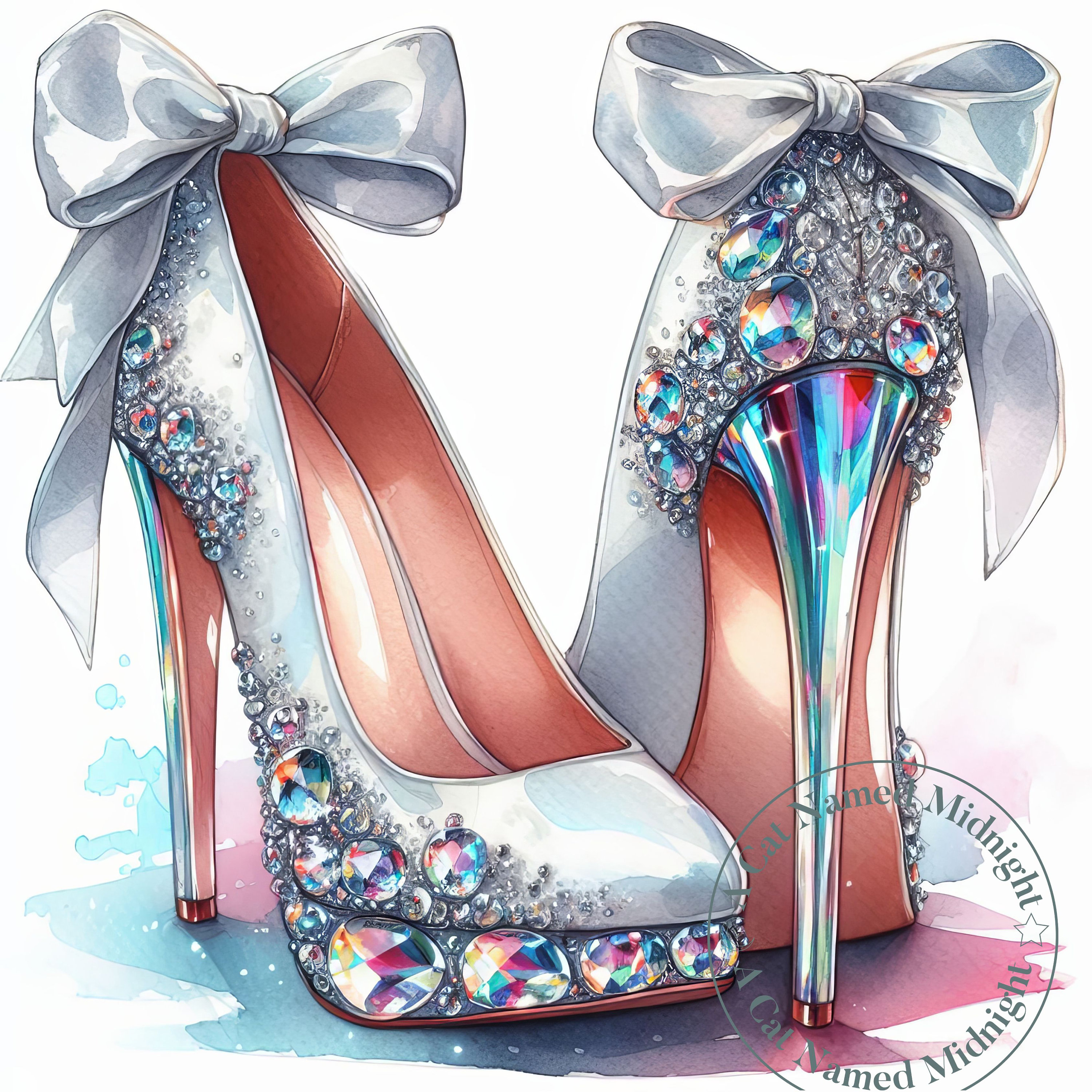 Rhinestone Platform Heels - Etsy Rhinestone Platform Heels - Etsy