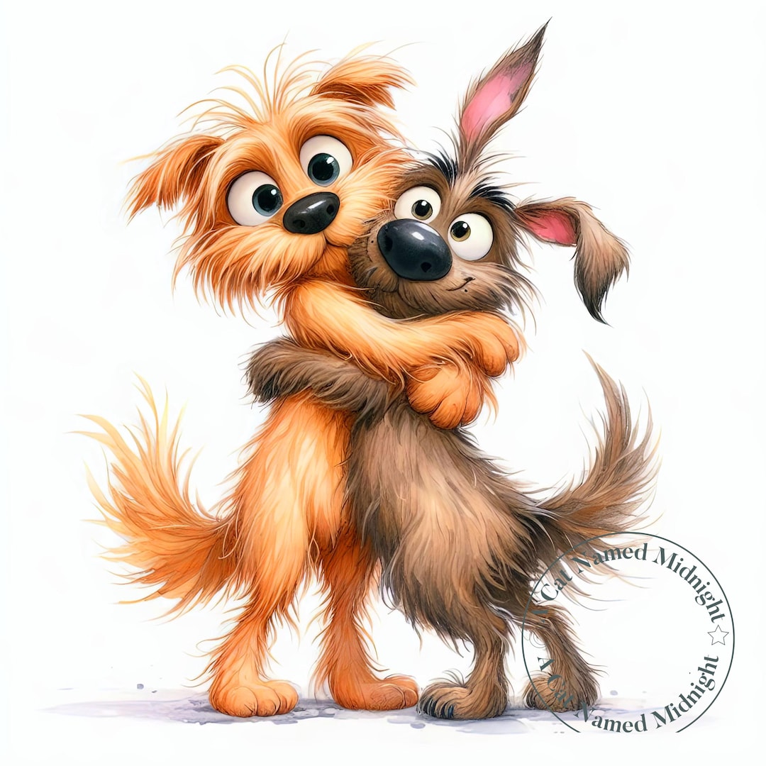 Quirky Dog Best Friends Clipart 11 High Quality JPG Images Dog