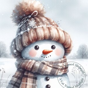 Süßer kleiner Schneemann Clipart 15 JPG Bilder Weihnachten Schneemann Clip Art Weihnachten Aquarell Clipart Bundle Digital Download Weihnachtskarte Bilder