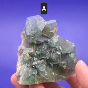 Various Green Cubic Fluorite (2 Options - You Choose!)  - Juicy Green &#39;Daylight&#39; Fluorite from Madagascar -Natural Mineral Crystal Specimen