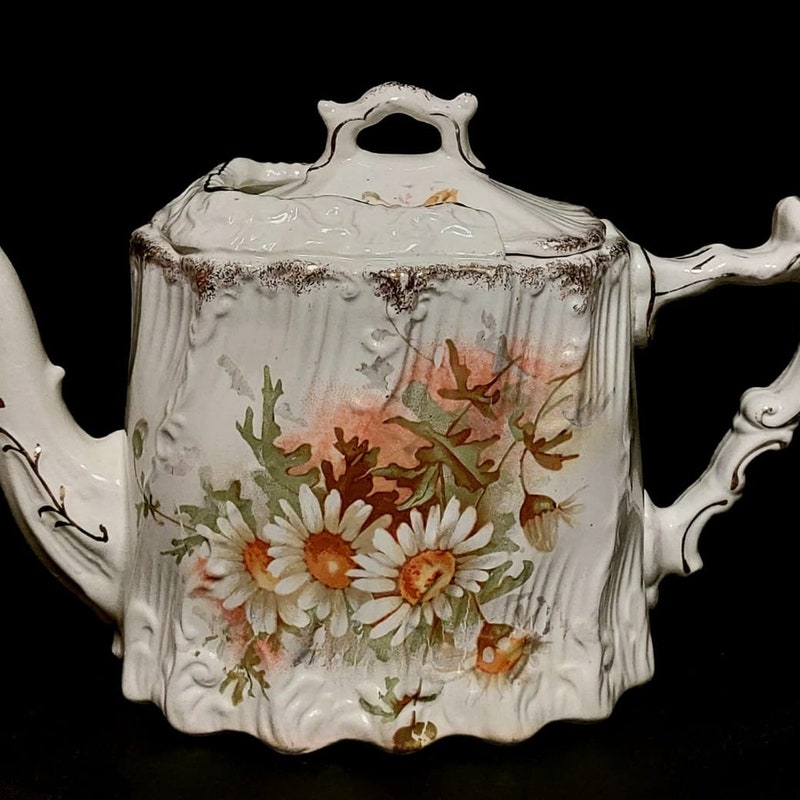 Daisy Tea Pot - Etsy